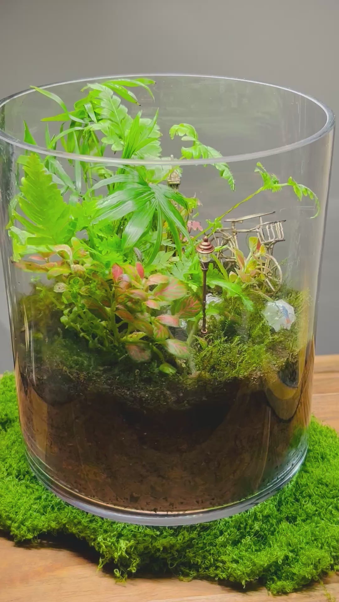 Paris Terrarium-Eiffel Tower Miniature Garden Handmade Gift Sydney