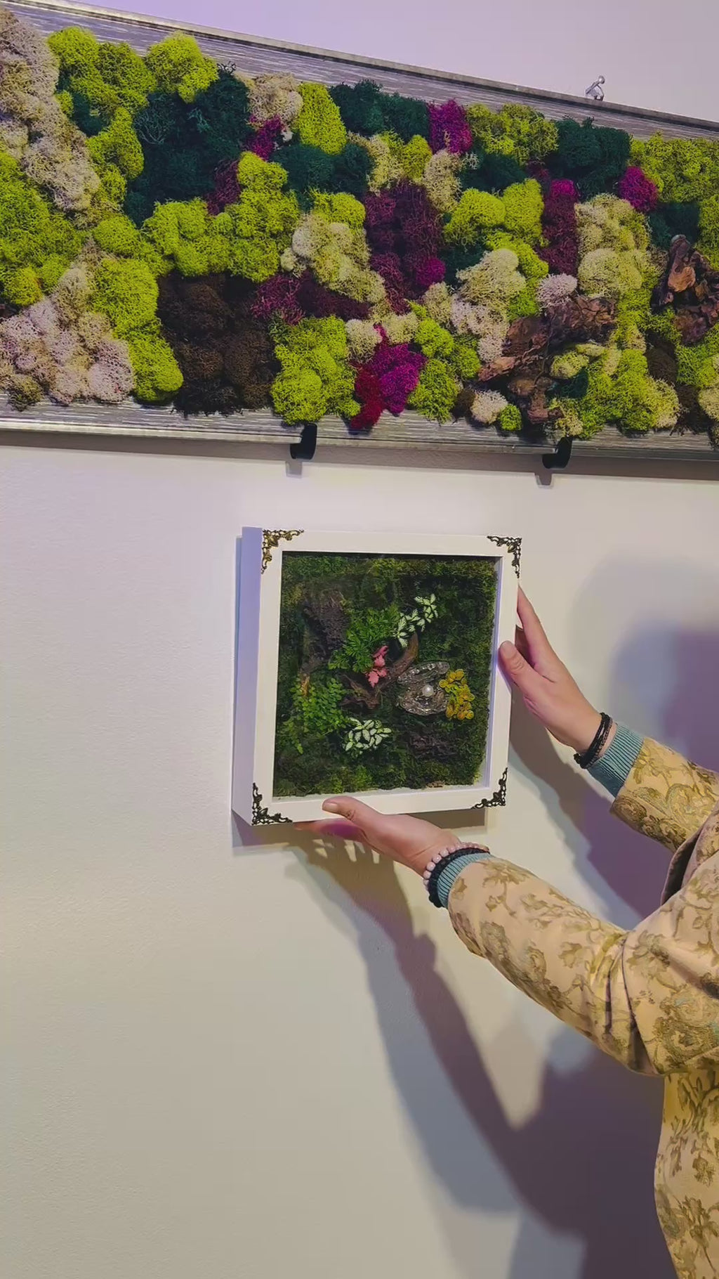 Living Picture — One-of-a-Kind Wall Terrarium
