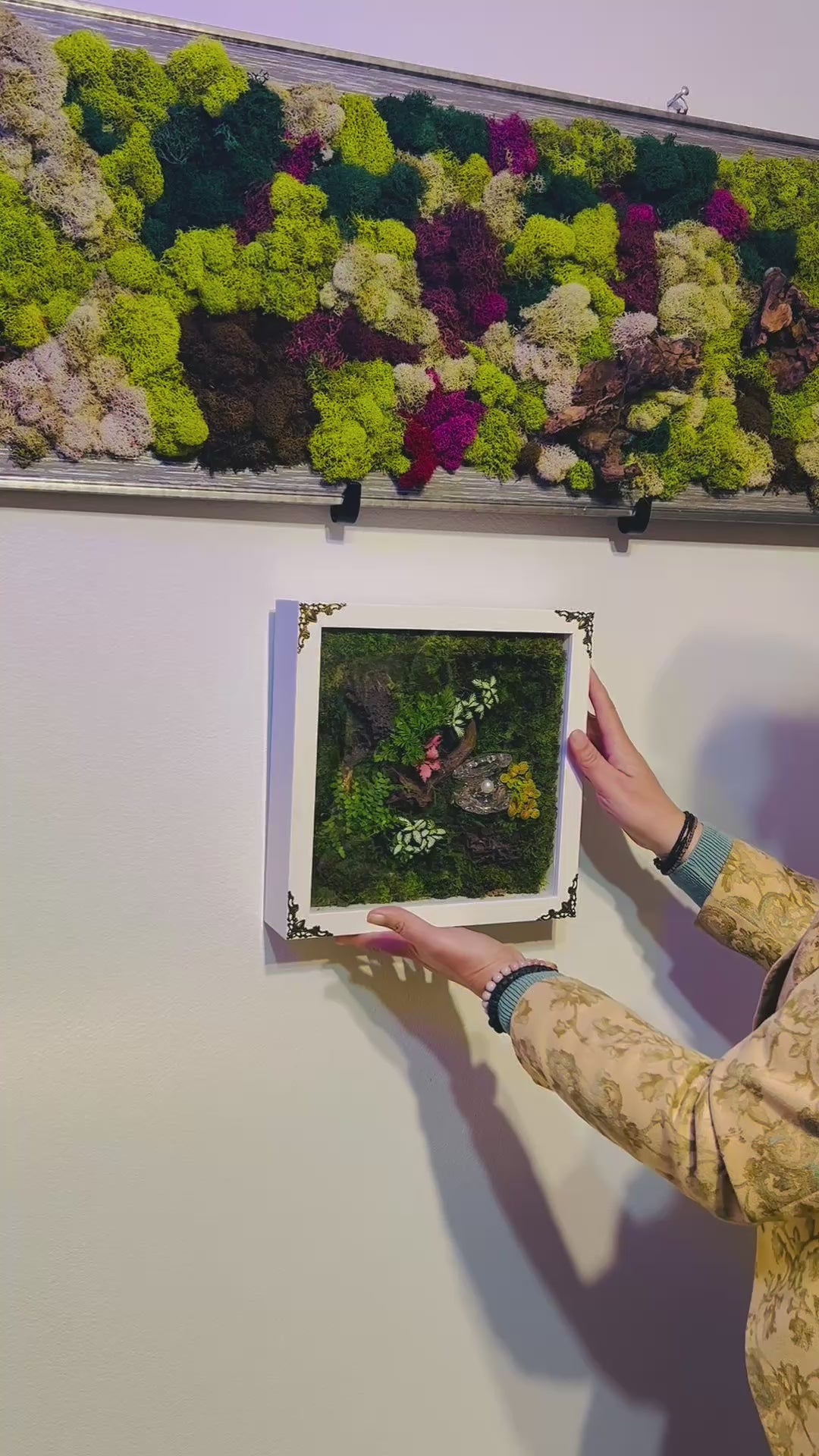 Living Picture — One-of-a-Kind Wall Terrarium